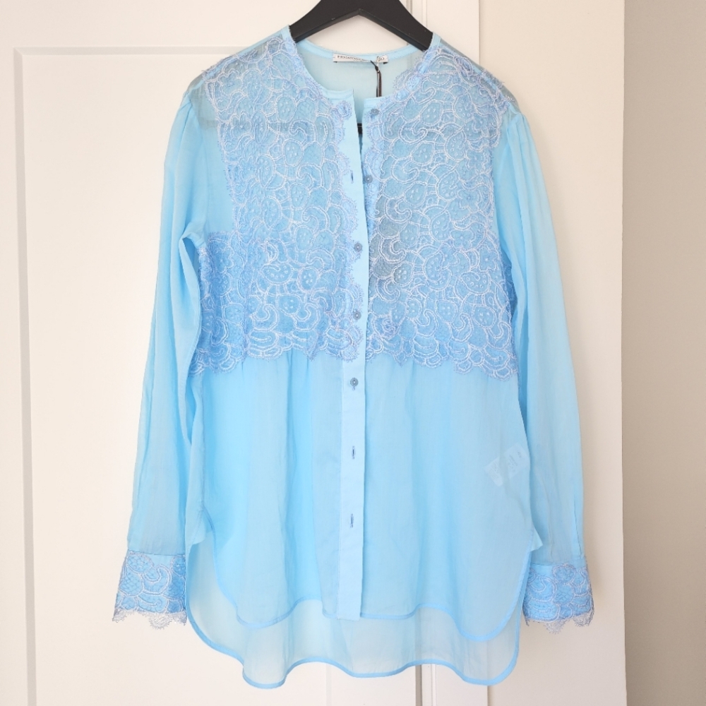 Ermanno Scervino blouse size 42it NWT
